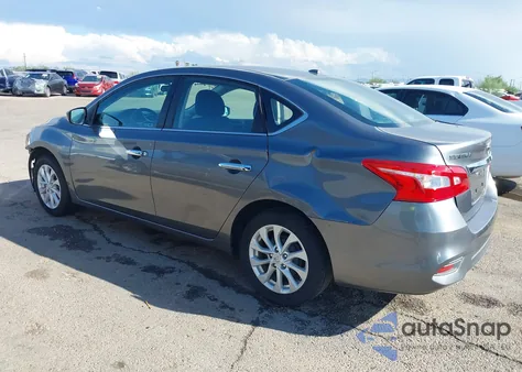 2018 Nissan Sentra Sv из США, поврежденный, VIN 3N1AB7AP0JL647153
